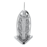 Mini Quebra Cabeça 3d De Metal - Burj Al Arab