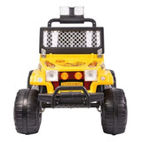 Camioneta A Batería Para Niños Rodacross Wrangler  Color Amarillo 220v-230v