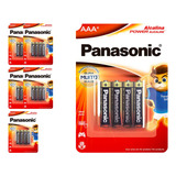 24 Pilhas Alcalinas Aaa Panasonic (6 Cart)
