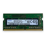 Memória Ram Samsung 8 Gb Ddr4 3200mhz Para Notebook Verde