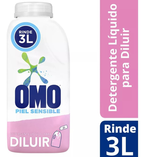  Omo Piel Sensible Detergente Diluir Hipoalergénico