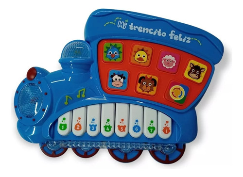 Tren Didactico Piano Musical Infantil Sonidos Melodias