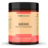 Colágeno Hidrolizado Para Hombre 200 Capsulas Vitalbotanics