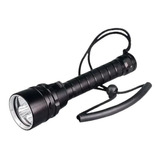 Linterna Led Ipx8 Buceo Profesional 150 Mts Prof/200 Mt Dist