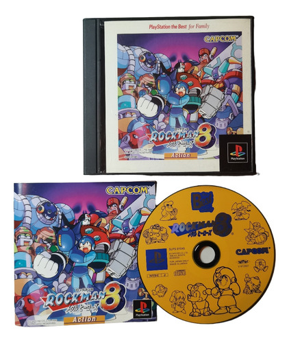 Rockman 8 Mega Man 8 Japonés Playstation 1 Jp 