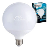 Lámpara Led Globo 12w (100w) Luz Fría Candela 6800 Cuota