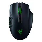 Mouse Gamer De Juego Inalámbrico Recargable Razer  Naga Pro Negro