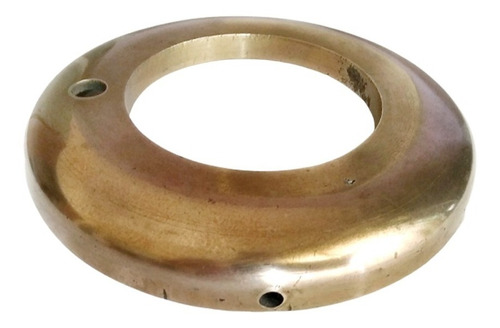 Antigua Base De Bronce Para Velador - 14 Cm Diámetro  470 Gr