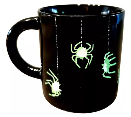 Taza Arañas Starbucks Glow In The Dark Brilla Halloween