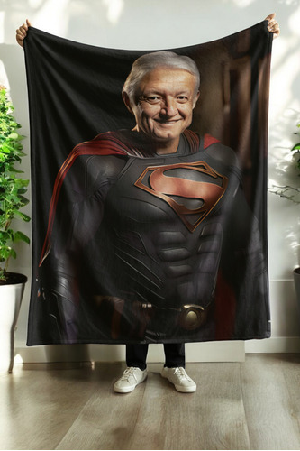 Frazada Cobija Super Amlo Andrés Manuel López Obrador