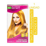 Tintura Permanente Crema Color Blonde 8.3 Flower Secret