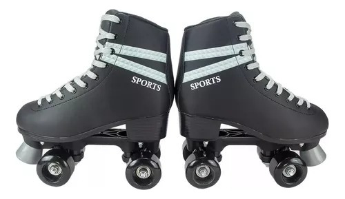 Patins Roller Infantil Adulto Unissex Quad 4 Rodas Fenix