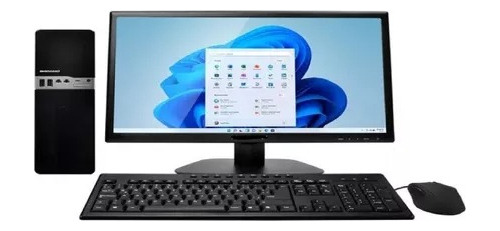 Computadora Pc I3 ,ssd 512 Mem 8 Gb Wifi Monitor 19 Outlets 