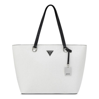 Bolsa Guess Carryall Mujer Blanco Multicolor Tt984522-wml Blanco Lisa Níquel | Meses sin interés