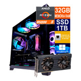 Pc Gamer Cpu Ryzen 5 8500g, 1tb M2, 32gb Ddr5, Rtx 3060 12gb