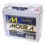 Bateria Moura Nobreak 18ah Vrla Agm 12v Mva-18 Mva18