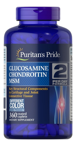 Puritan's Pride | Glucosamine, Chondroitin & Msm | 360 Caps