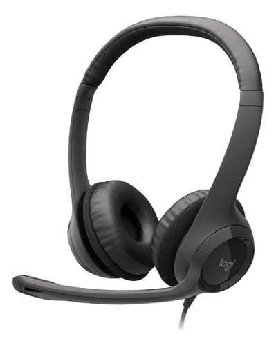 Auriculares Logitech H390 Microfono Usb 1,9 M Negro