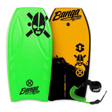 Bodyboard Banga® Oficial Mutant 42  Stringer Carbono + Pita