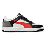 Zapatilla Hombre Puma Rebound Joy Low 380747 06 White Red 