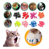 Uñas De Goma Protectoras Gatos 20pz Gatitos Fundas Uñas Gel