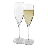 Set 6 Copas Champagne Cristal Premium Bormioli Italia 250ml