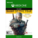 The Witcher 3 Wild Hunt Goty Xbox One/series X|s Código 