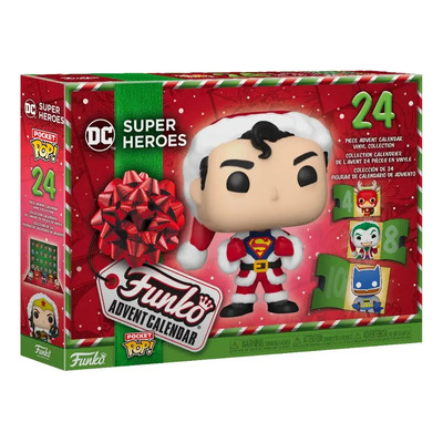 Funko Calendario de Adviento Dc Super Heroes Edición Navidad con 24 Sorpresas | Meses sin interés