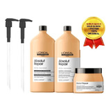 Kit Tratamento Capilar Profissional Loreal Absolut Repair