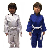 Kimono Judô Trançado Leve Bushi Infantil - Com Faixa!!!