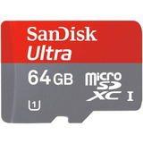 Cartão De Memória Sandisk Micro Sd Xc 64gb Uhs-i 120mb/s