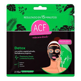 Mascara Facial Acf Shock Detox Carbon Activado Limpiadora