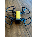 Mini Drone Dji Spark Com Câmera Fullhd Amarelo 2 Baterias