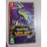 Pokémon Violet Caja Nintendo Switch Sin Juego Sin Manual 