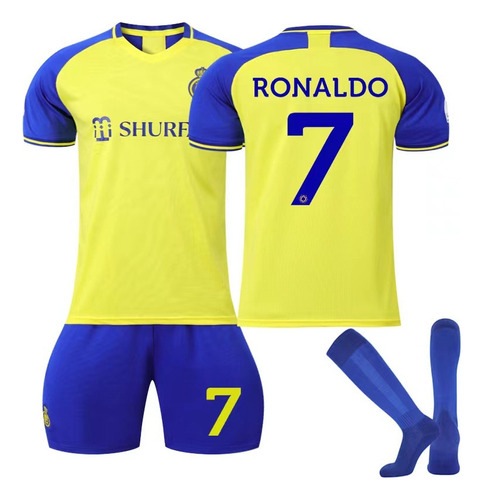 2023 Al-nassr Fc No. 7 Ronaldo Football Shirt Al Nasr Riyadh