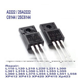 Transistor C6144 E A2222  Epson L355 L210 L365 Xp214 - 1 Par