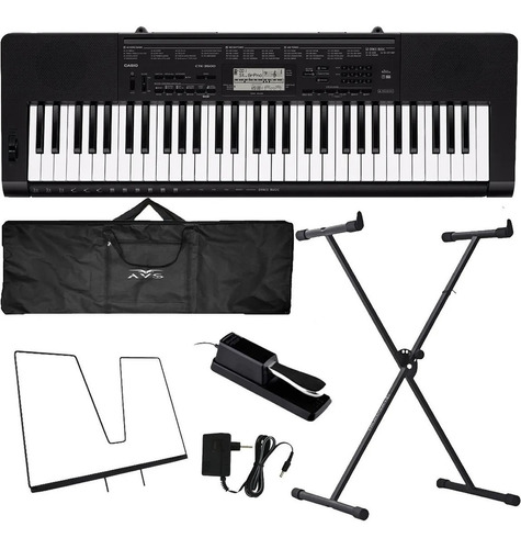 Teclado Casio Ctk3500 61 Teclas Sensitivas + Kit