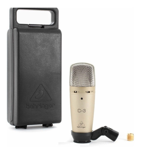 Behringer C3 Microfono Condenser Doble Diafragma Multipatron