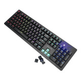 Teclado Gamer Marvo Scorpion Kg916 Qwerty  Blue Español 