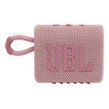 Bocina Portátil Jbl Go 3 Bluetooth, Rosa Color Pink