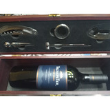 Caja De Vino Con Accesorios Usada En Perfecto Estado 