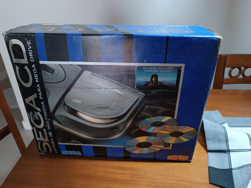 Sega Cd Tectoy Na Caixa + Mega Drive 3