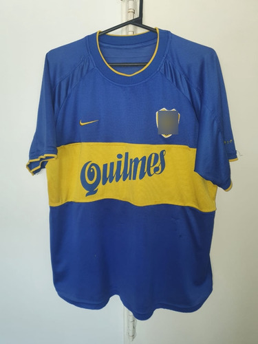 Camiseta Boca Juniors Nike 2000 Quilmes #20 Barijho