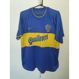 Camiseta Boca Juniors Nike 2000 Quilmes #20 Barijho