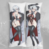 Cojín Dakimakura Arlechino Genshin Impact  100x37  Relleno 