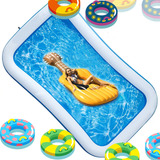 Hideracoon - Piscina Inflable Familiar Para Adultos, Piscin.