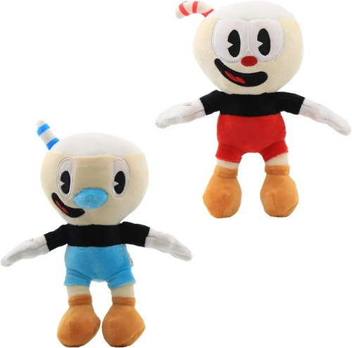 Peluche Cuphead / Mugman 23cm Cabeza De Taza Precio X2