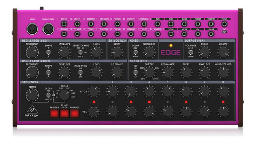 Sintetizador Analógico Behringer Edge Semi Modular Percusion