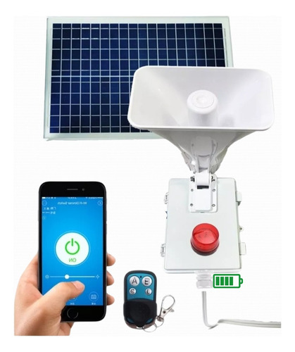 Alarma Vecinal Solar Wifi Rf 100 Usuarios Android Ios App