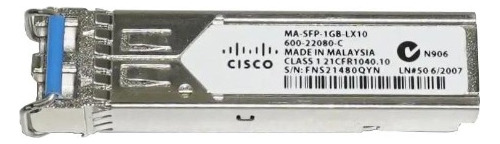 Módulo Sfp Ma-sfp-1gb-lx10 Cisco Meraki 1000base-lx Monomodo